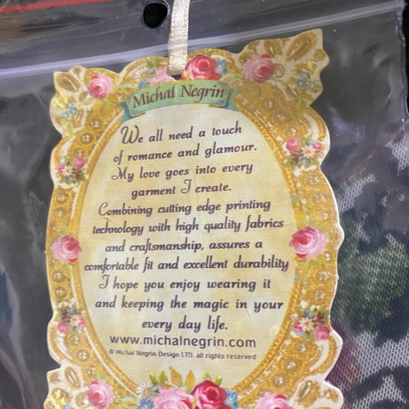 COPY - NWT Michal Negrin Handmade Formal Evening Gown - Picture 12 of 14